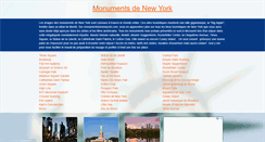 Desktop Screenshot of monumentsdenewyork.com